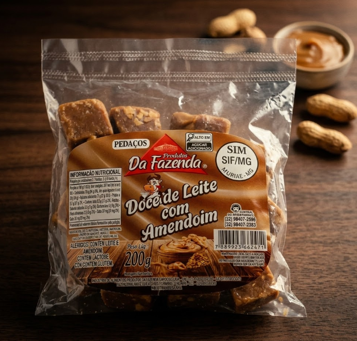 Doce de Leite com Amendoim